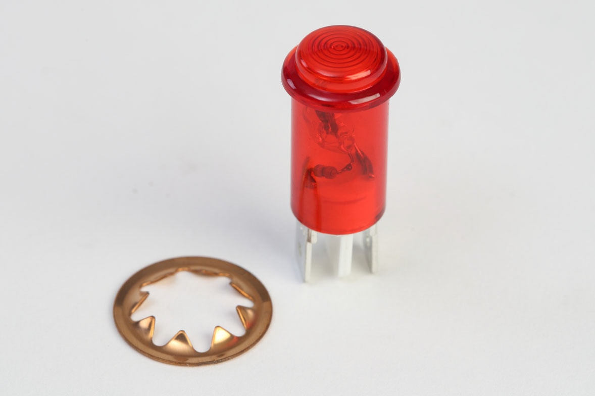 Red neon indicator lamp 110V