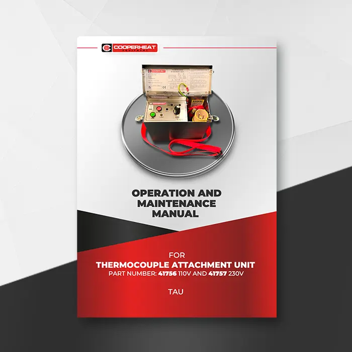 Thermocouple attachment unit operation and maintenance manual